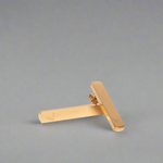The 'I' Self Love Bar Drop Earrings Gold