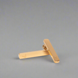 The 'I' Self Love Bar Drop Earrings Gold