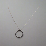 Unity Circle Snake Chain Necklace Silver (925 Sterling Silver) | Inspirational Jewellery