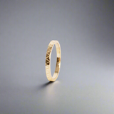 S.T.O.R.M Ring Gold (925 Sterling Silver) | Inspirational Jewellery