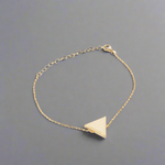 Have Strength Bracelet Gold (925 Sterling Silver) | Inspirational Jewellery