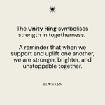 Unity Circle Ring Gold (925 Sterling Silver) - Blanksn Jewellery-[motivational and inspirational Jewellery]- [beautiful Jewellery]
