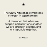 Unity Circle Snake Chain Necklace Silver (925 Sterling Silver) - Blanksn Jewellery-[motivational and inspirational Jewellery]- [beautiful Jewellery]