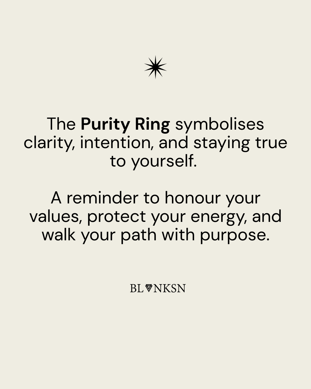 Purity White Triangle Ring Silver - Blanksn Jewellery-[motivational and inspirational Jewellery]- [beautiful Jewellery]