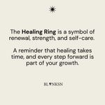 Healing Green Triangle Ring Gold - Blanksn Jewellery-[motivational and inspirational Jewellery]- [beautiful Jewellery]