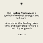 Healing Triangle Bobble Chain Necklace Silver - Blanksn Jewellery-[motivational and inspirational Jewellery]- [beautiful Jewellery]