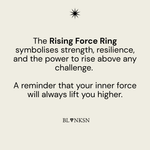 Rising Force Ring Silver (925 Sterling Silver) - Blanksn Jewellery-[motivational and inspirational Jewellery]- [beautiful Jewellery]