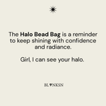 'HALO' Handcrafted Beaded Bag - Blanksn Jewellery-[motivational and inspirational Jewellery]- [beautiful Jewellery]