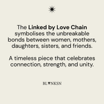 Linked by Love Chain Silver - Blanksn Jewellery-[motivational and inspirational Jewellery]- [beautiful Jewellery]
