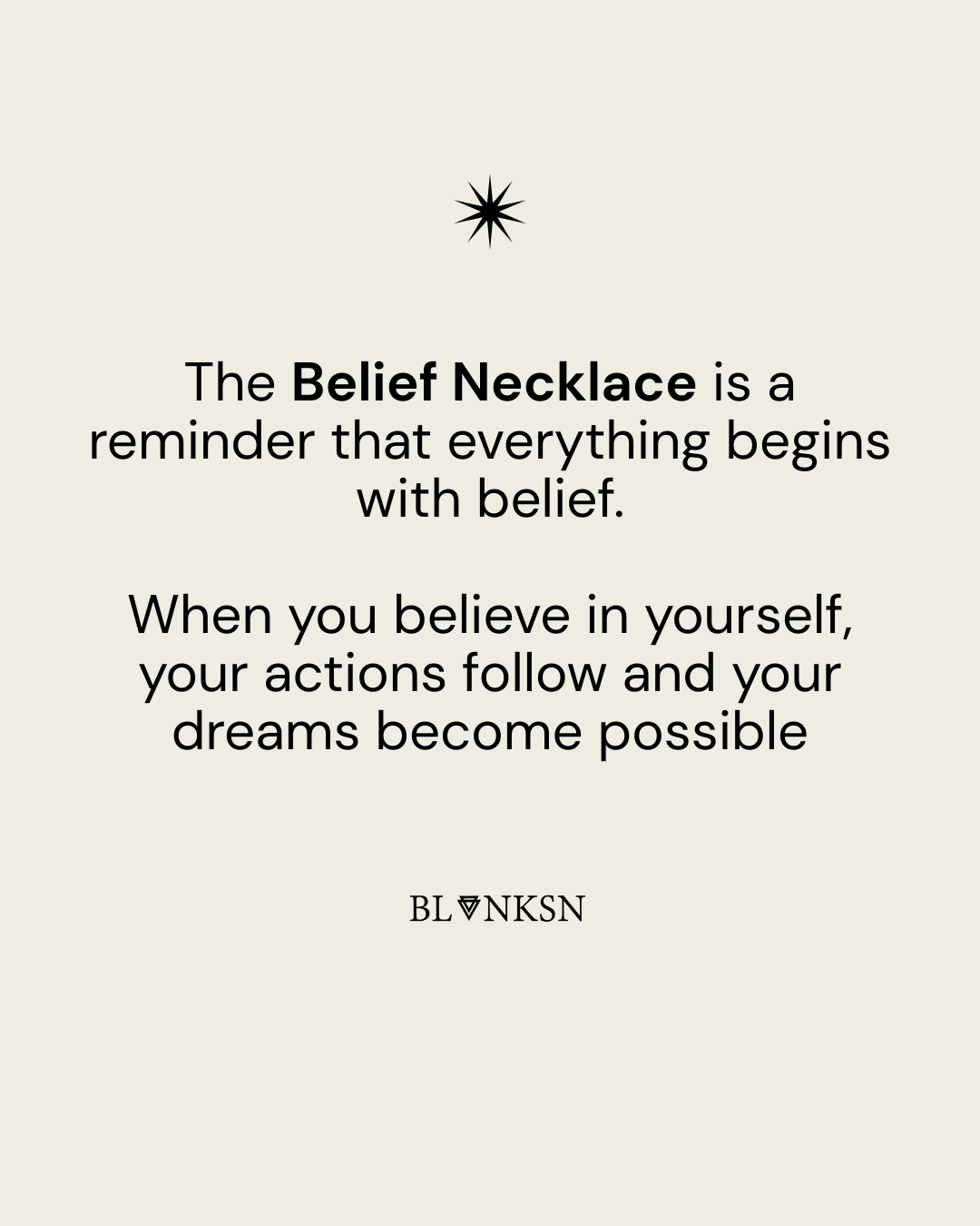 Belief Triangle Double Chain Necklace Gold - Blanksn Jewellery-[motivational and inspirational Jewellery]- [beautiful Jewellery]