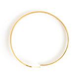 Belief Arrow Bangle Gold | Inspirational Jewellery