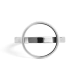Unity Circle Ring Silver (925 Sterling Silver), [motivational and inspirational Jewellery], [beautiful Jewellery]