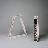 Female Energy Chunky Hoops Silver | Inspirational Jewellery