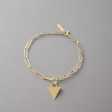 Affirmations Padlock Chunky Bracelet Gold, [motivational and inspirational Jewellery], [beautiful Jewellery]