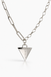 Chunky Silver Padlock Necklace [motivational and inspirational Jewellery], [beautiful Jewellery]