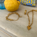 Chunky Gold Padlock Necklace [motivational and inspirational Jewellery], [beautiful Jewellery]