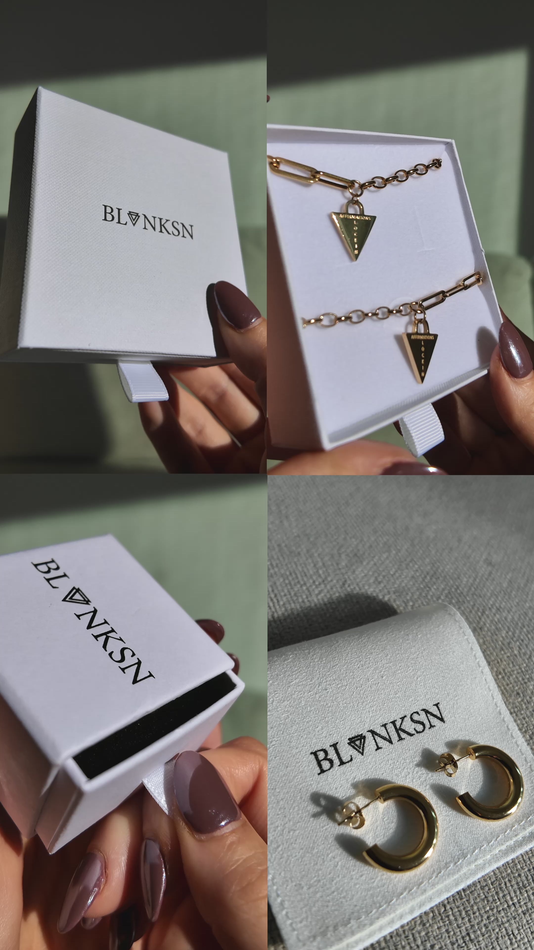 Chunky Gold Padlock Necklace [motivational and inspirational Jewellery], [beautiful Jewellery]
