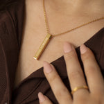 Aspire to Inspire Necklace Gold | Inspirational Jewellery
