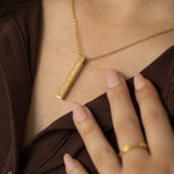 Aspire to Inspire Necklace Gold | Inspirational Jewellery