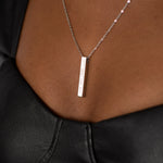 She Did That Necklace Silver