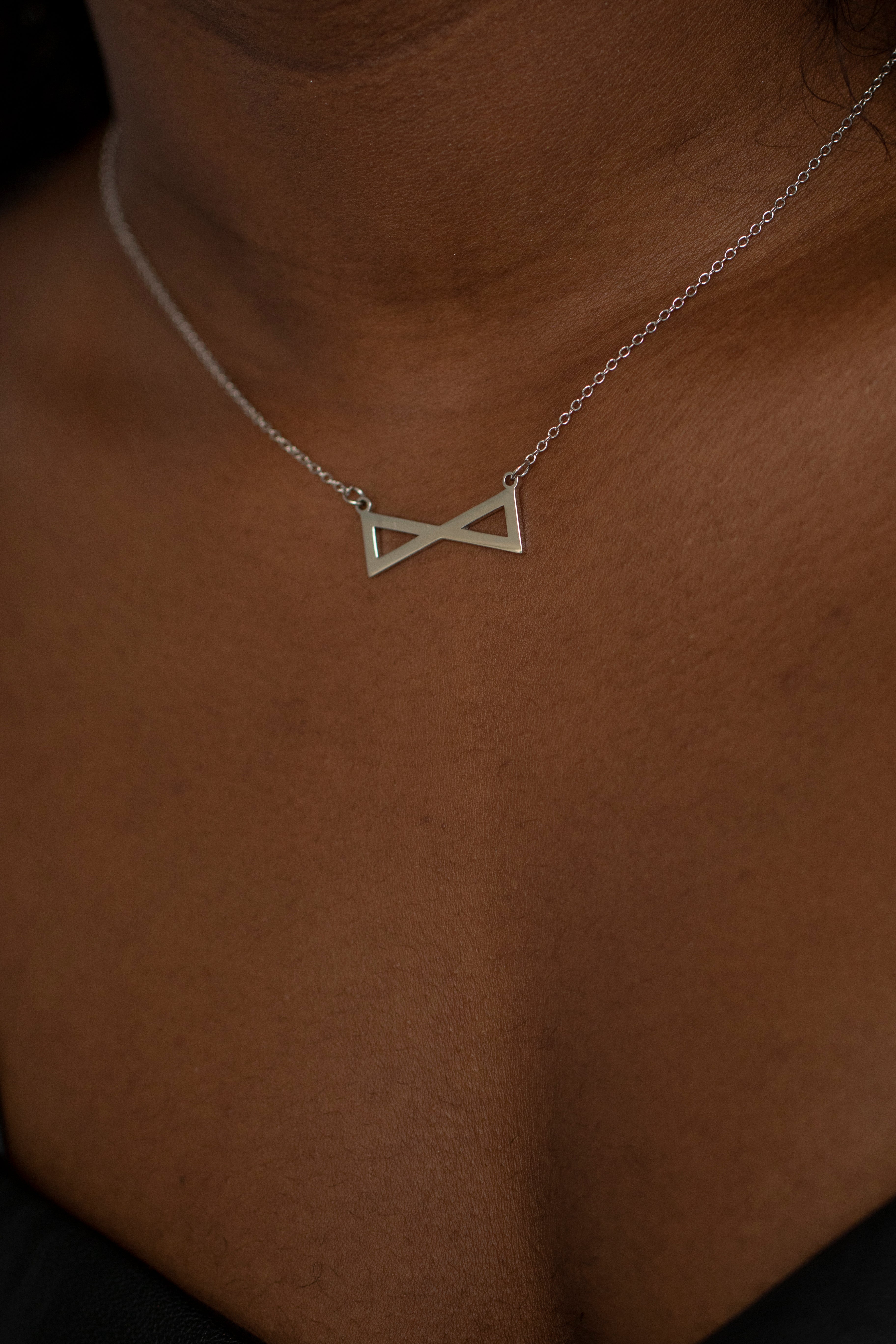 Reflect Reminder Necklace Silver (925 Sterling Silver)