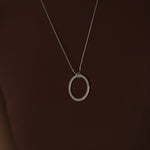 Unity Circle Snake Chain Necklace Silver (925 Sterling Silver) | Inspirational Jewellery