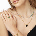 Wisdom Beads Turquoise and Gold, [motivational and inspirational Jewellery], [beautiful Jewellery]