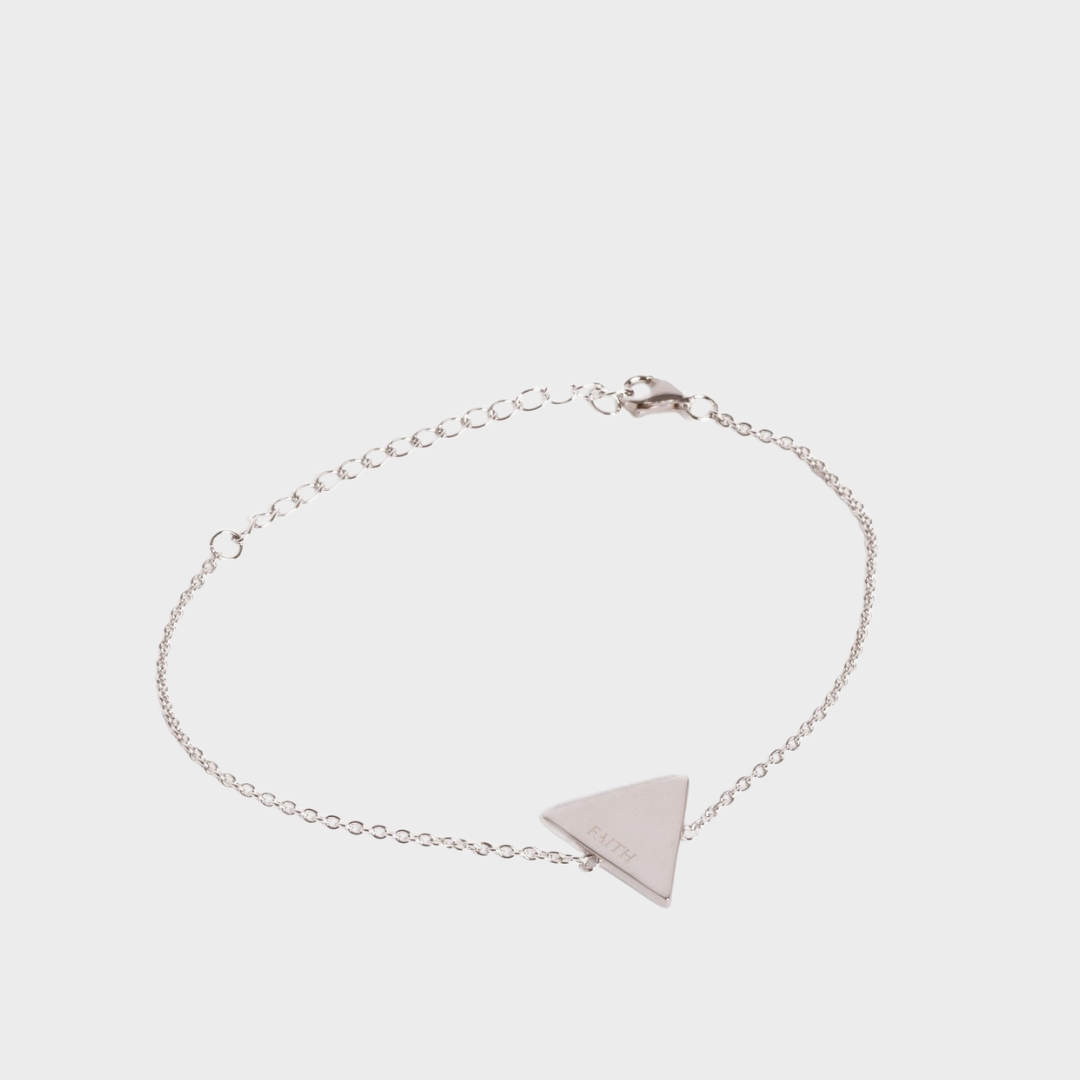 Have Faith Bracelet Silver (925 Sterling Silver) | Inspirational Jewellery